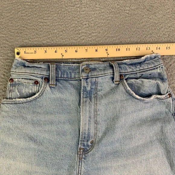 Abercrombie & Fitch Jeans Women 29/8 The 90s Straight Ultra High Rise Y2K Denim - Picture 3 of 7